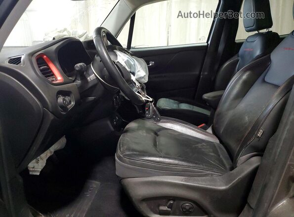 ZACCJBCTXGPC97259 2016 JEEP RENEGADE Серый Вид салона спереди