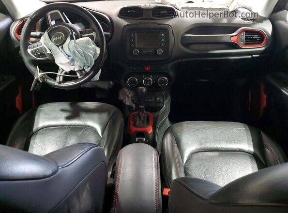 ZACCJBCTXGPC97259 2016 JEEP RENEGADE Серый Вид панели приборов