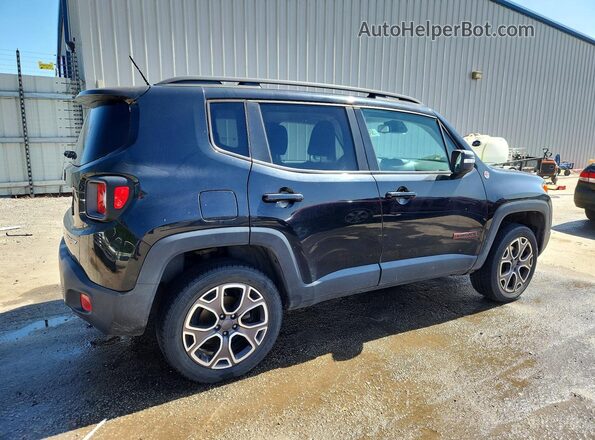 ZACCJBCTXGPD70789 2016 JEEP RENEGADE Черный Задняя правая четверть