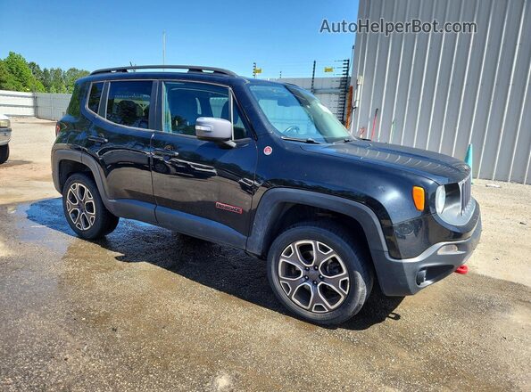 ZACCJBCTXGPD70789 2016 JEEP RENEGADE Черный Передняя правая четверть
