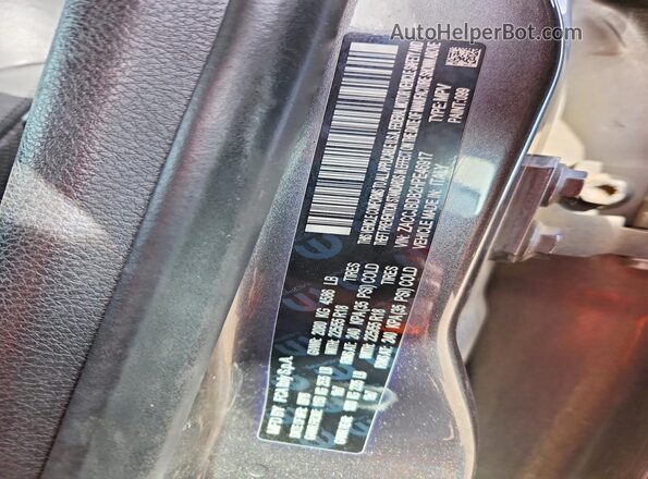 ZACCJBDB2HPE46917 2017 JEEP RENEGADE Gray VIN sticker view