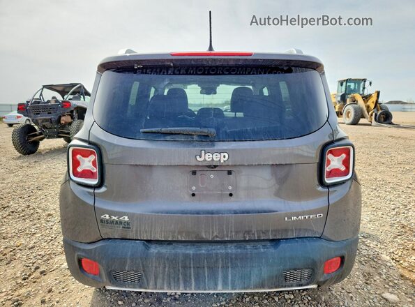ZACCJBDB2HPE46917 2017 JEEP RENEGADE Gray Rear view