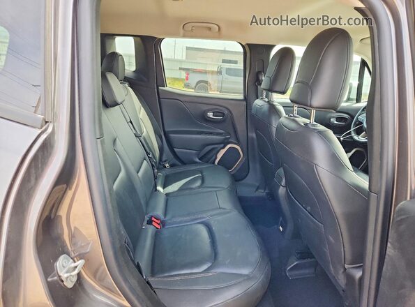ZACCJBDB2HPE46917 2017 JEEP RENEGADE Gray Rear interior view