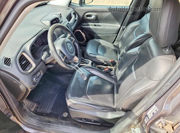 ZACCJBDB2HPE46917 2017 JEEP RENEGADE Gray Front interior view