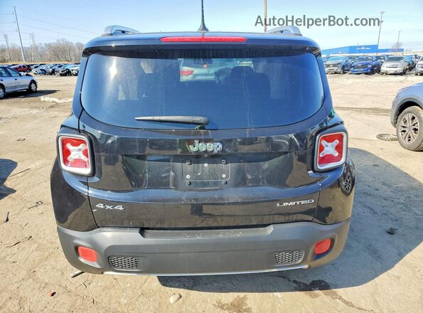 ZACCJBDB4HPF81655 2017 JEEP RENEGADE Черный Вид сзади