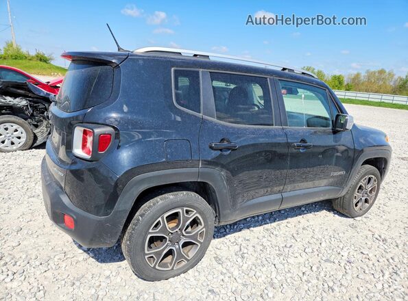 ZACCJBDB5HPE92192 2017 JEEP RENEGADE Черный Задняя правая четверть