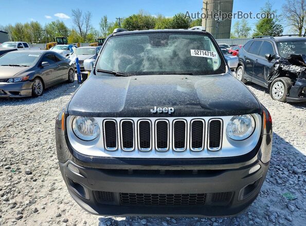 ZACCJBDB5HPE92192 2017 JEEP RENEGADE Черный Вид спереди