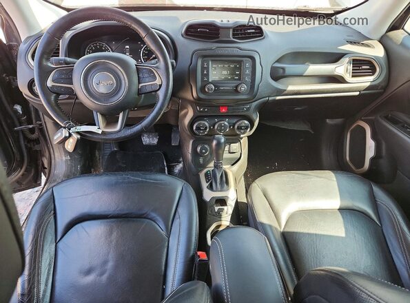 ZACCJBDB5HPE92192 2017 JEEP RENEGADE Черный Вид панели приборов