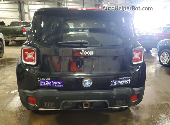 ZACCJBDB7HPF77535 2017 JEEP RENEGADE Black უკანა ხედი