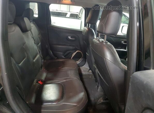 ZACCJBDB7HPF77535 2017 JEEP RENEGADE Black უკანა სავარძლების ხედი