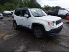 2018 Jeep Renegade Limited 4x4 White vin: ZACCJBDBXJPH13873