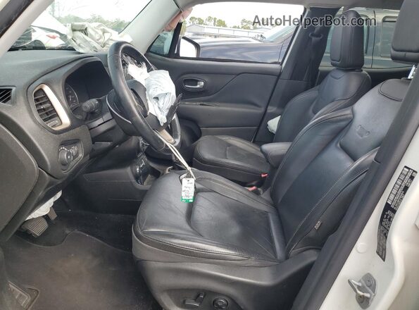 ZACCJBDT2GPD25019 2016 JEEP RENEGADE White Vista interior delantera