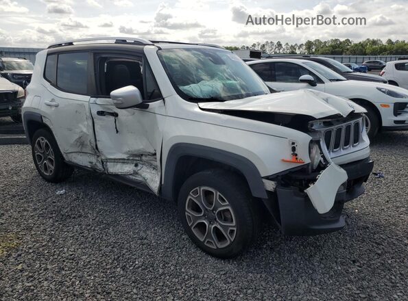 ZACCJBDT2GPD25019 2016 JEEP RENEGADE White Delantero derecho