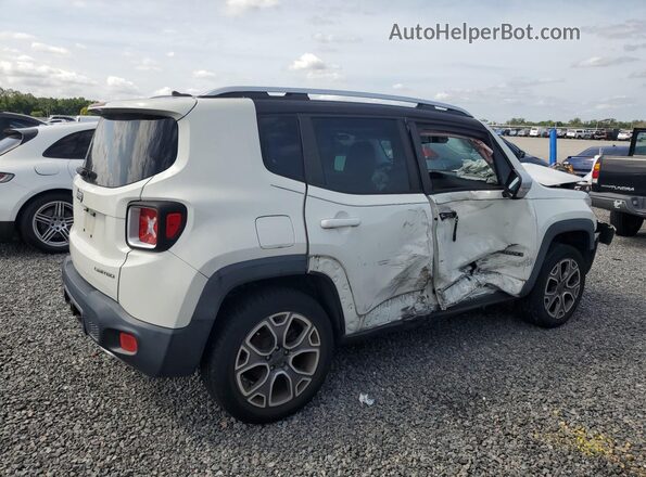 ZACCJBDT2GPD25019 2016 JEEP RENEGADE White Trasero derecho