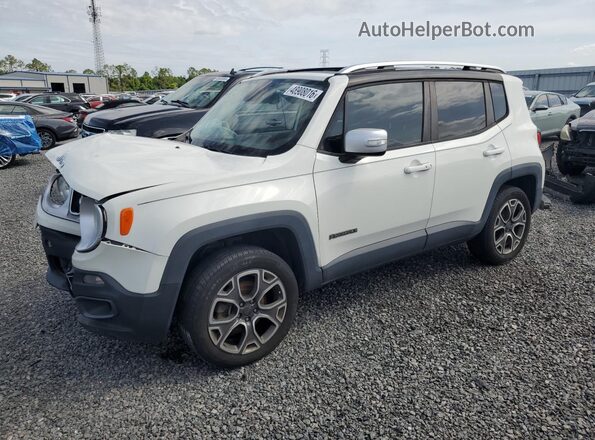 ZACCJBDT2GPD25019 2016 JEEP RENEGADE White Vista tres cuartos delantera izquierda