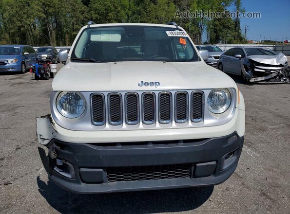 ZACCJBDT3GPD04468 2016 JEEP RENEGADE White Vista frontal
