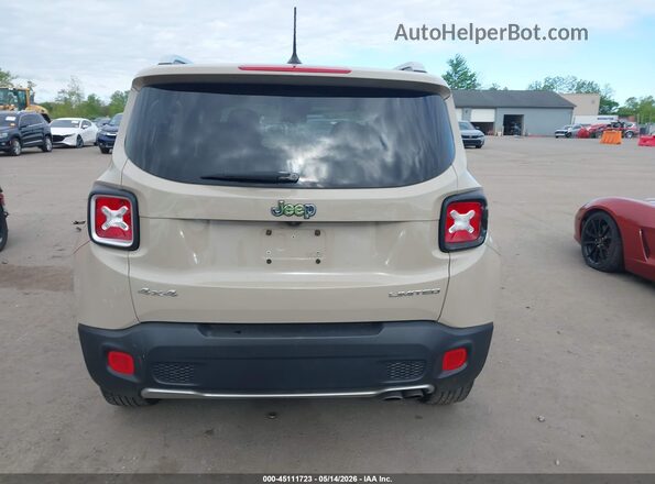 ZACCJBDT3GPD35865 2016 JEEP RENEGADE Beige 