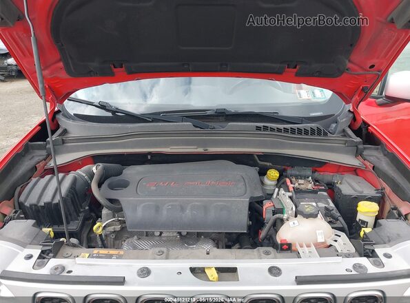 ZACCJBDT8GPD80963 2016 JEEP RENEGADE Красный Вид сзади