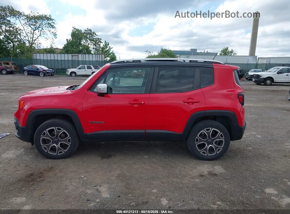 ZACCJBDT8GPD80963 2016 JEEP RENEGADE Красный Панорамный вид салона 360°