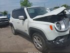 2016 Jeep Renegade Limited White vin: ZACCJBDTXGPD11207
