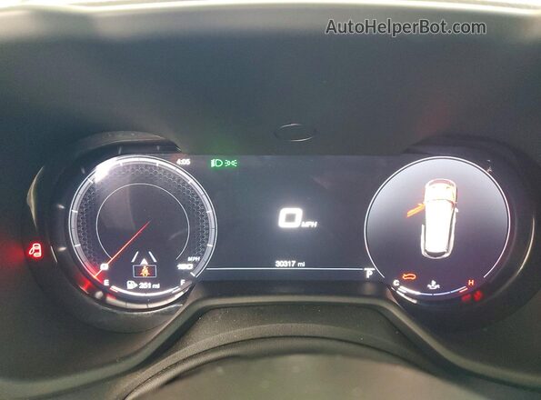 ZACNDFAN2R3A42370 2024 DODGE OTHER Black Вид щитка приладів