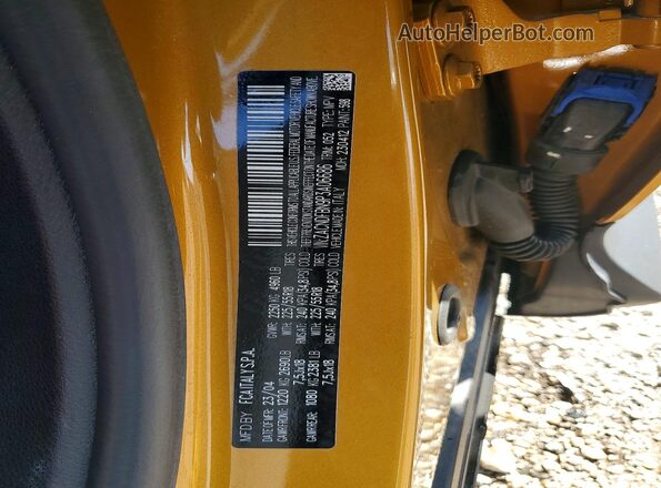 ZACNDFBN9P3A06686 2023 DODGE OTHER Gold Widok naklejki z numerem VIN