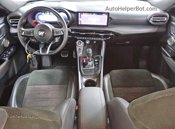 ZACNDFBNXR3A13245 2024 DODGE OTHER Black Widok deski rozdzielczej