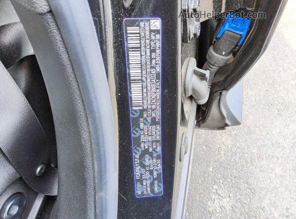 ZACNDFBNXR3A13245 2024 DODGE OTHER Black Widok naklejki z numerem VIN