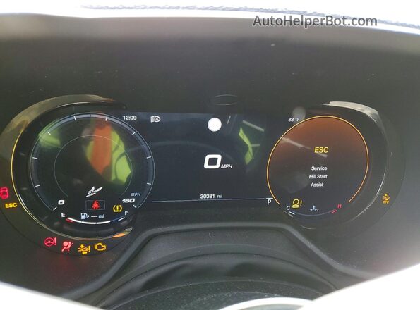 ZACNDFBNXR3A15321 2024 DODGE OTHER Gold Instrument cluster view