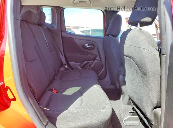 ZACNJAAB1LPL99800 2020 JEEP RENEGADE Red Widok tylnych siedzeń