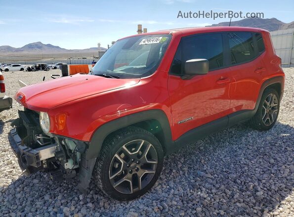 ZACNJAAB1LPL99800 2020 JEEP RENEGADE Red Przód lewy