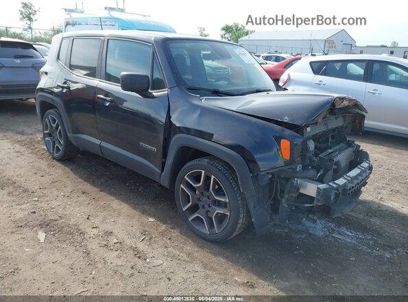 ZACNJAAB1LPM05613 2020 JEEP RENEGADE Black წინა მარჯვენა