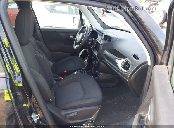ZACNJAAB1LPM05613 2020 JEEP RENEGADE Black წინა სალონის ხედი