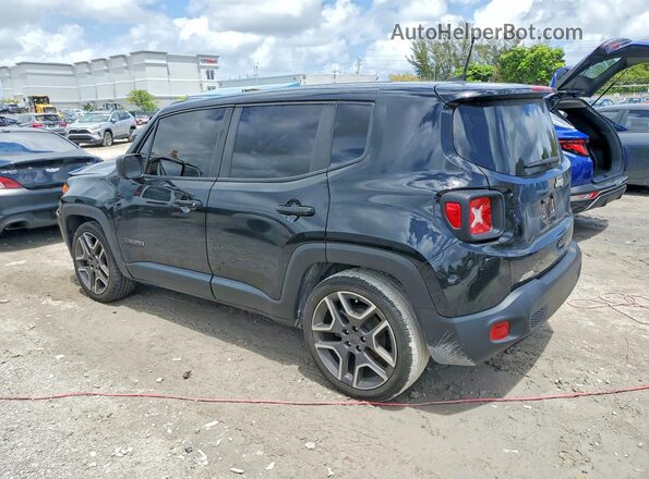 ZACNJAAB4LPL71313 2020 JEEP RENEGADE Black Հետևի ձախ