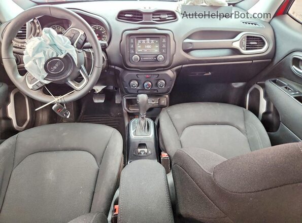 ZACNJAAB5LPL66041 2020 JEEP RENEGADE Red Dashboard view