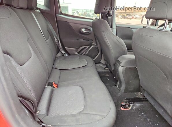 ZACNJAAB5LPL66041 2020 JEEP RENEGADE Red Rear interior view
