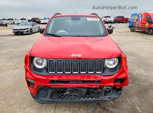 ZACNJAAB5LPL66041 2020 JEEP RENEGADE Red Front view