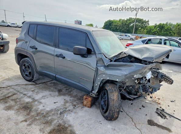 ZACNJAAB6LPM01461 2020 JEEP RENEGADE Gray Przód prawy