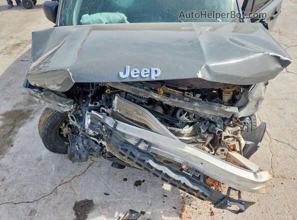 ZACNJAAB6LPM01461 2020 JEEP RENEGADE Gray Widok wnętrza z tyłu