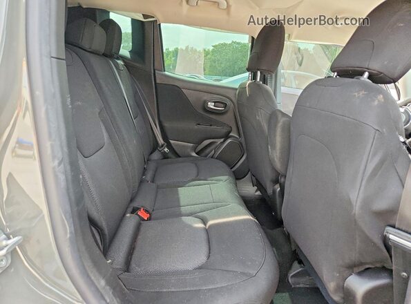 ZACNJAAB6LPM01461 2020 JEEP RENEGADE Gray Widok tylnych siedzeń