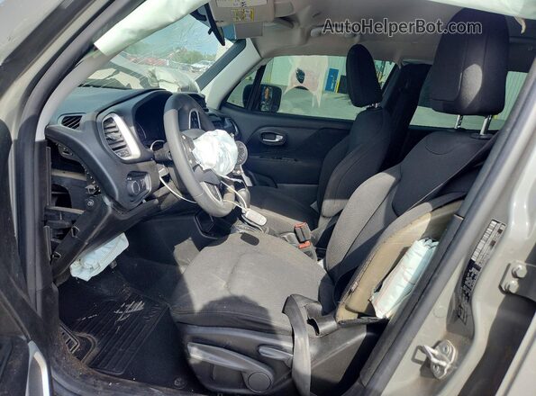 ZACNJAAB6LPM01461 2020 JEEP RENEGADE Gray Widok wnętrza z przodu