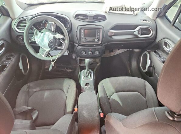 ZACNJAAB6LPM01461 2020 JEEP RENEGADE Gray Widok deski rozdzielczej