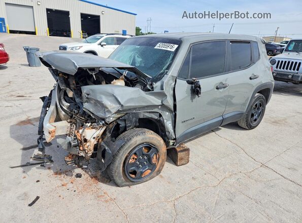 ZACNJAAB6LPM01461 2020 JEEP RENEGADE Gray Przód lewy