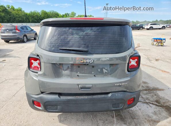ZACNJAAB6LPM01461 2020 JEEP RENEGADE Gray Widok z tyłu
