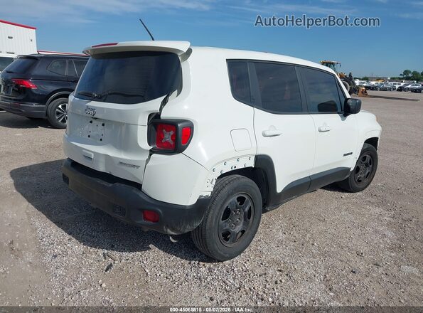 ZACNJAAB7LPK97207 2020 JEEP RENEGADE White უკანა მარჯვენა