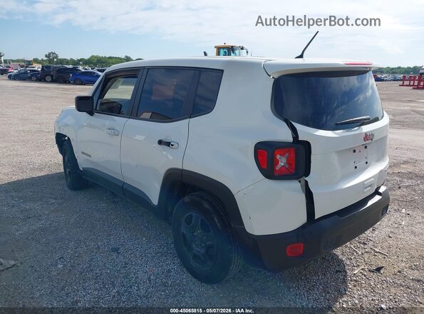 ZACNJAAB7LPK97207 2020 JEEP RENEGADE White უკანა მარცხენა