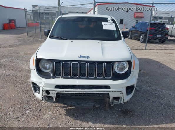 ZACNJAAB7LPK97207 2020 JEEP RENEGADE White უკანა სალონის ხედი