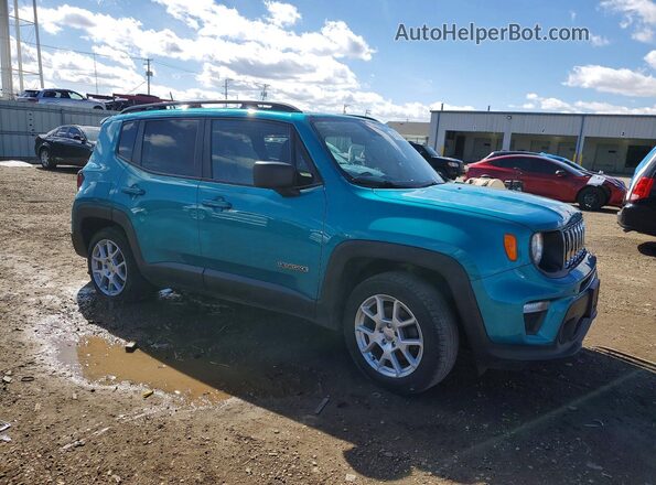 ZACNJAABXKPK45875 2019 JEEP RENEGADE Green Delantero derecho