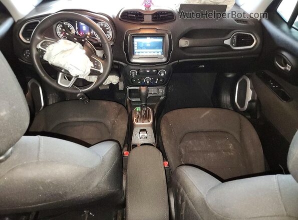 ZACNJABB0KPK19882 2019 JEEP RENEGADE Синий Вид панели приборов