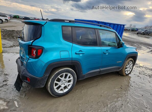 ZACNJABB1KPK92095 2019 JEEP RENEGADE Blue Задня права чверть